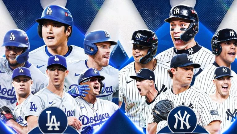 Los Ángeles Dodgers y Yankees de Nueva York 