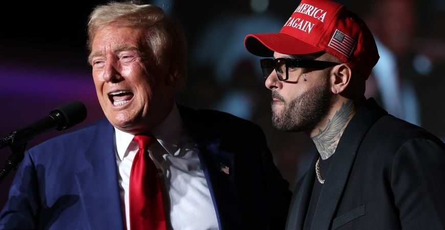 Por qué Nicky Jam retira su apoyo a Donald Trump (Video)