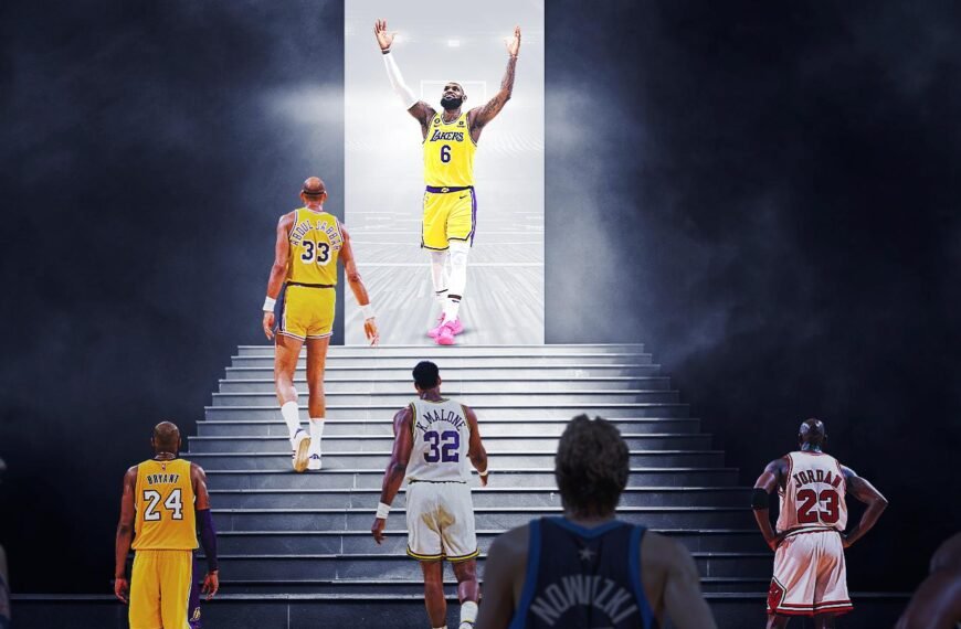 Líder en minutos jugados en la NBA: LeBron&hellip;