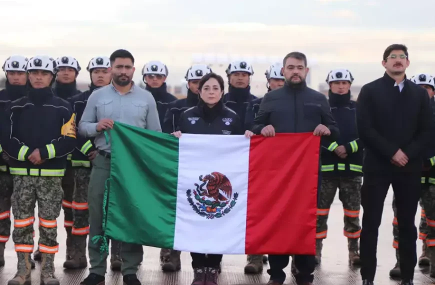 Bomberos mexicanos en California para ayudar contra el&hellip;