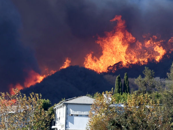 Ciudades afectadas por alerta de incendio en California
