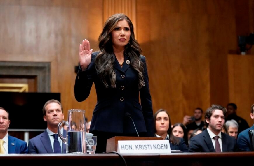 Confirmada la Secretaria de Seguridad Nacional, Kristi Noem