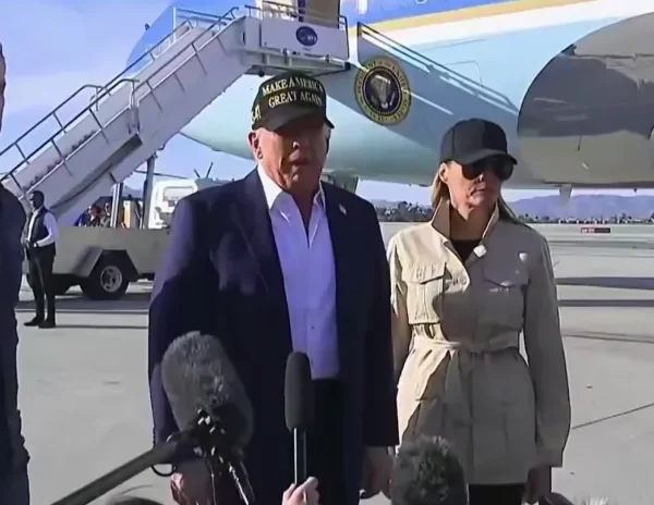 Visita del presidente Donald Trump a Los Ángeles