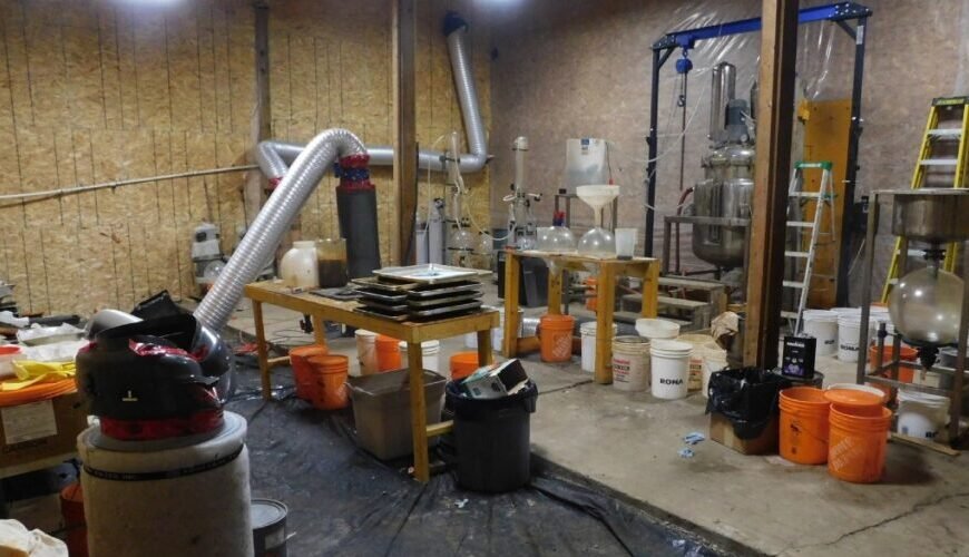 ¿Qué se sabe del súper laboratorio de fentanilo&hellip;