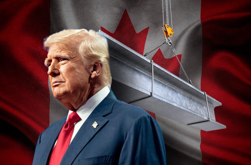 Guerra Comercial: ¿Aranceles del 50% al acero canadiense?