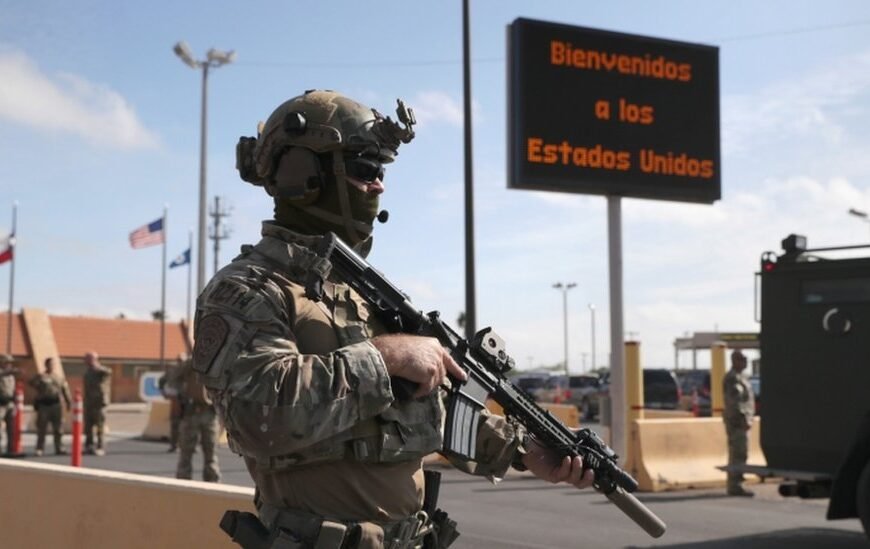 Refuerzan militarmente la frontera de Estados Unidos con&hellip;