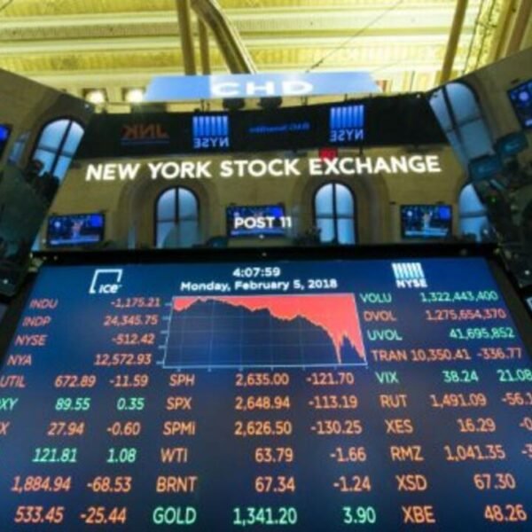 Un lunes negro en Wall Street se vivió…