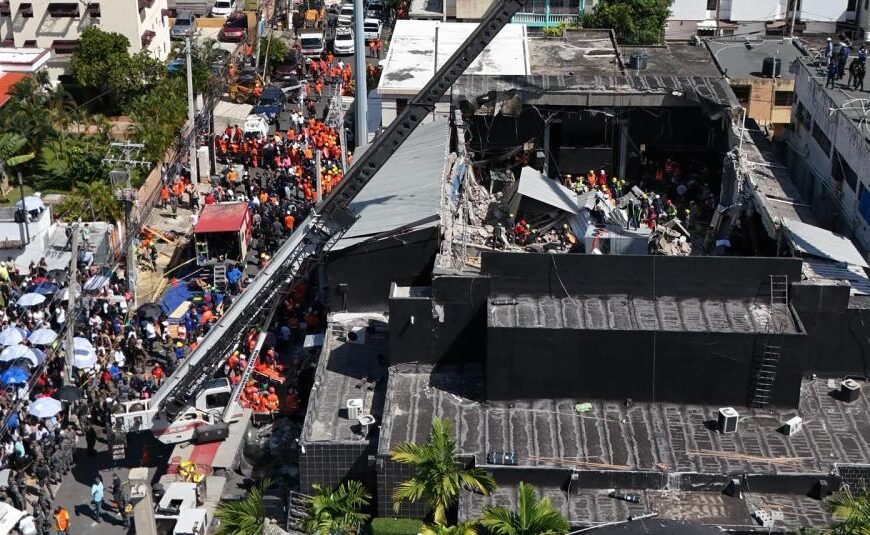 124 fallecidos tras desplomarse la discoteca&hellip;