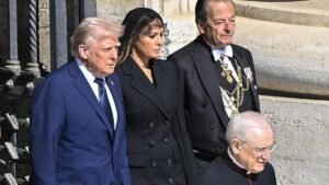 Donald Trump en el funeral del Papa Francisco fue eje de atención