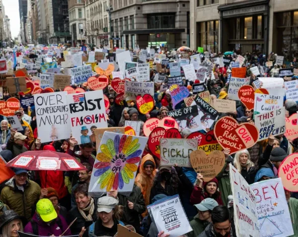 Manifestación Manos Fuera: Protesta nacional contra Donald Trump