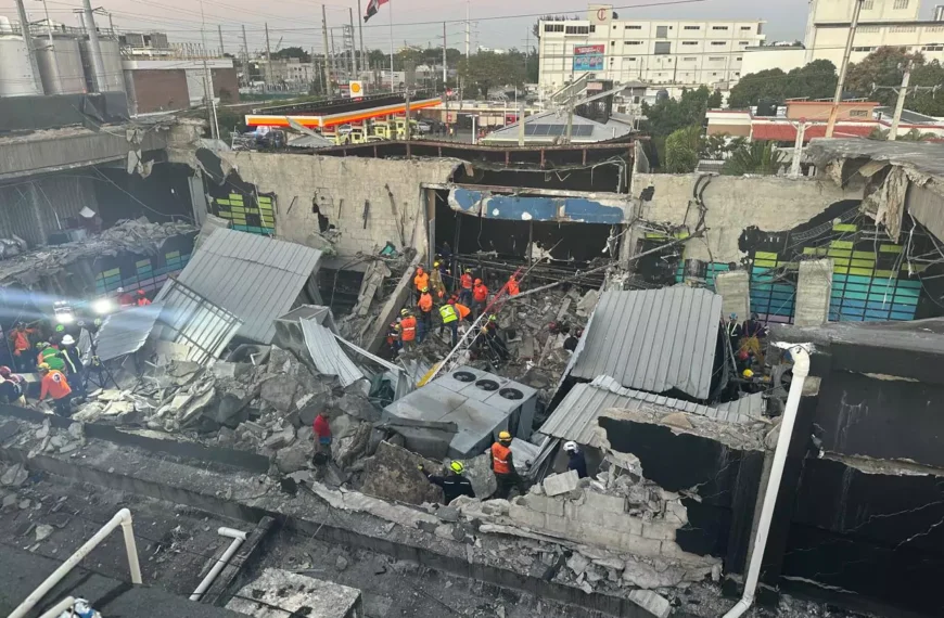 Colapso del techo de la discoteca&hellip;