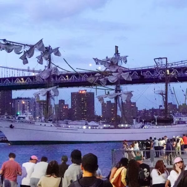 Choque del buque escuela Cuauhtémoc en Nueva York&hellip;