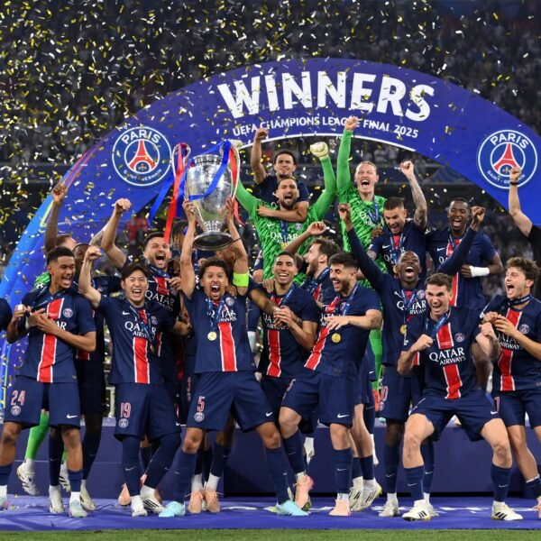 París Saint Germain campeón de la Champions League
