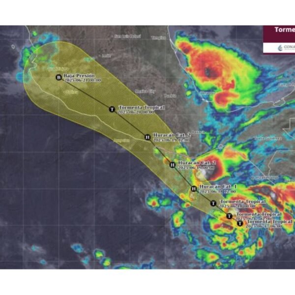 Huracán Erick en México: se espera que alcance&hellip;