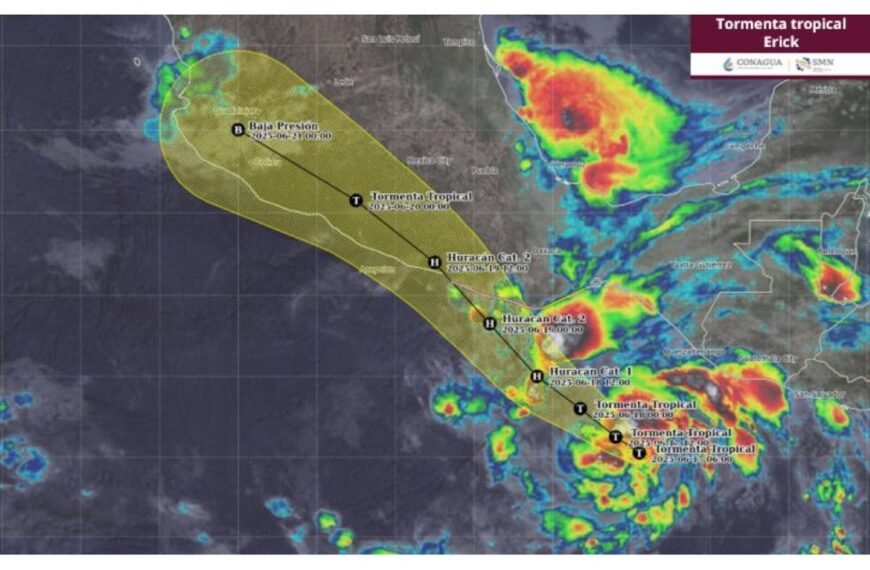 Huracán Erick en México: se espera&hellip;