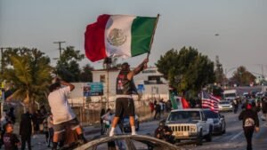 Dos acusados por disturbios en el centro de Los Ángeles y Paramount