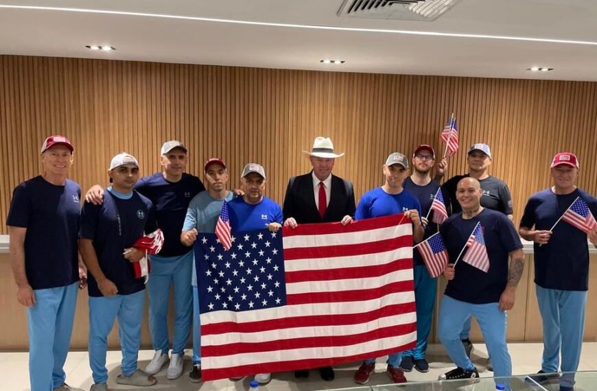 estadounidenses presos en Venezuela