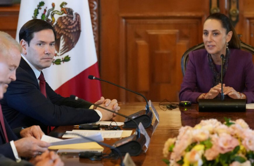 Reunión de Marco Rubio con Claudia…