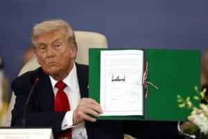 Firma del acuerdo de paz en Gaza: Trump y líderes árabes sellan el fin de la guerra